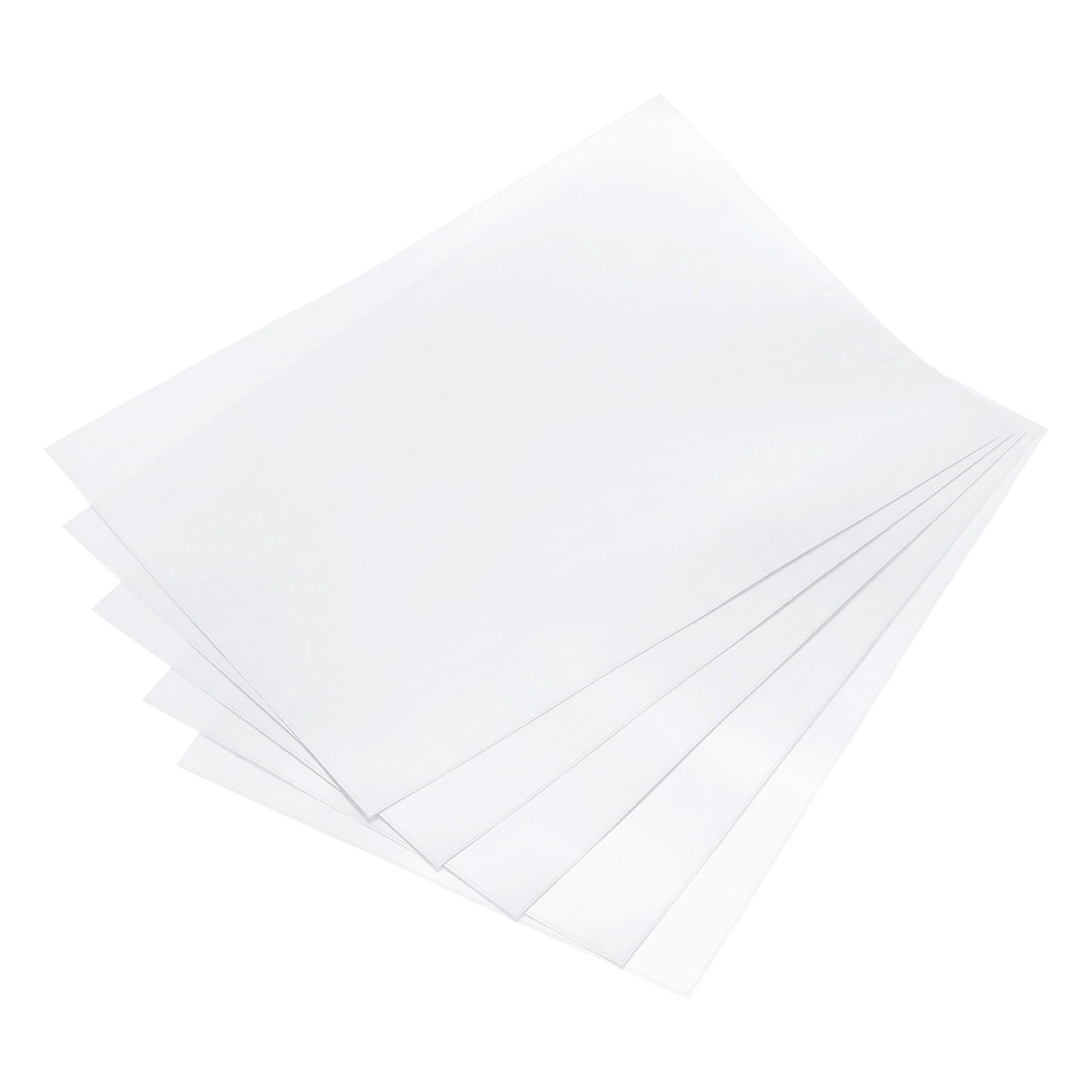 Uxcell Self Adhesive Cold Laminating Film Laminator 6"x8" with Adhesive Backing for Photos, Menus,30 Pack