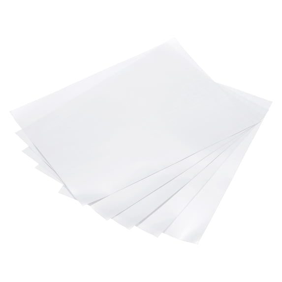 Uxcell Self Adhesive Cold Laminating Film Laminator 8.5"x11" with Adhesive Backing for Photos, Menus,4 Pack