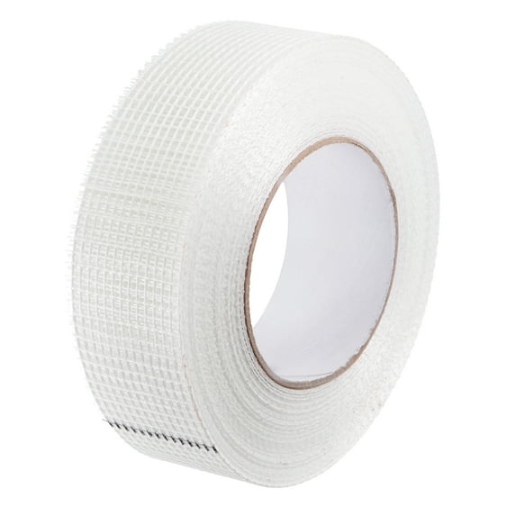 Uxcell Self-Adhesive Fiberglass 1.8-inch x 164-feet Mesh Size 2.8mm Drywall Joint Tape