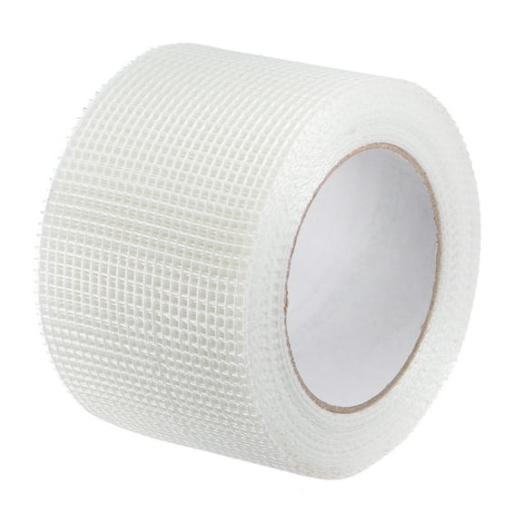 Uxcell Self-Adhesive Fiberglass 3-inch x 98-feet Mesh Size 2.8mm Drywall Joint Tape