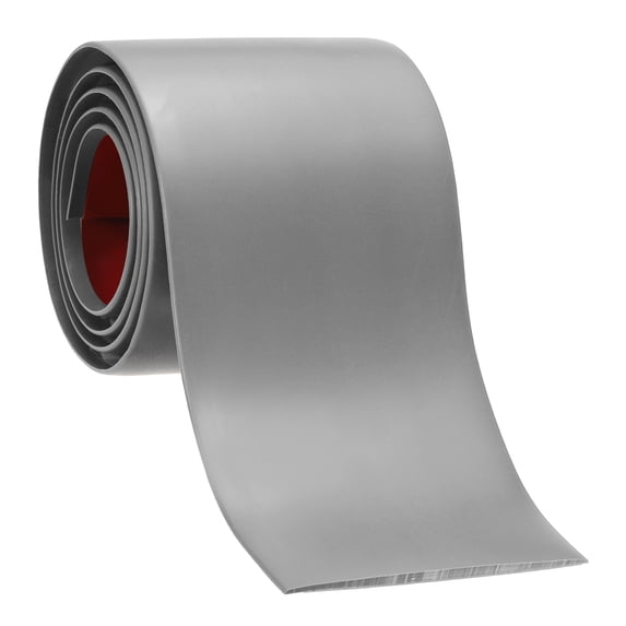 Uxcell Self Adhesive Floor Transition Strip 3ft x 3" Vinyl Flat Divider Flooring Grey