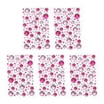 thumbnail image 1 of Uxcell Self-Adhesive Rhinestone Stickers, Face Stones Jewel Stickers Crystal Circle Embellishment Sheet Pink/Red, 1 of 7