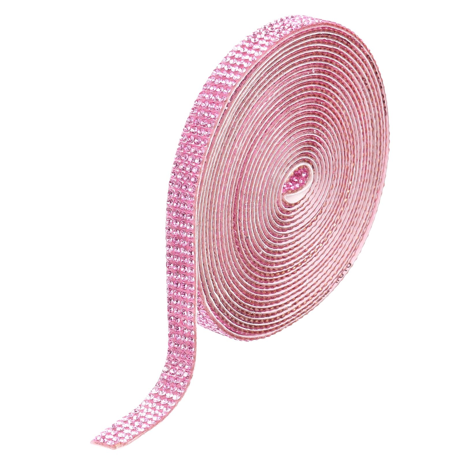 Ruban Autocollant En Strass QUARKZMAN - 4 Yards, Champagne, 0,35 Pouce De Large | Pour Décoration Voiture, Téléphone, DIY