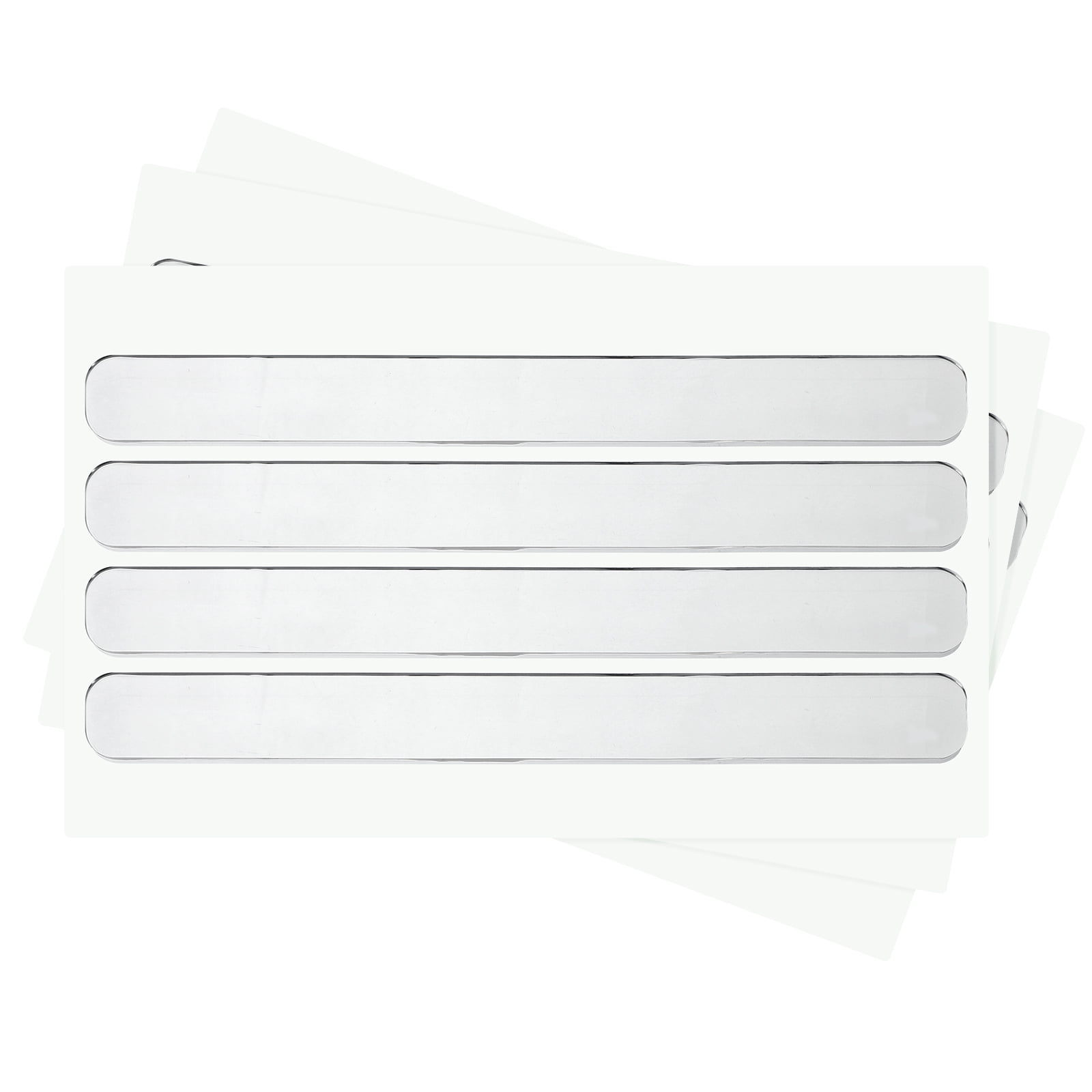 Uxcell Self Adhesive Rubber Bumper Stripes Clear Door Bumper