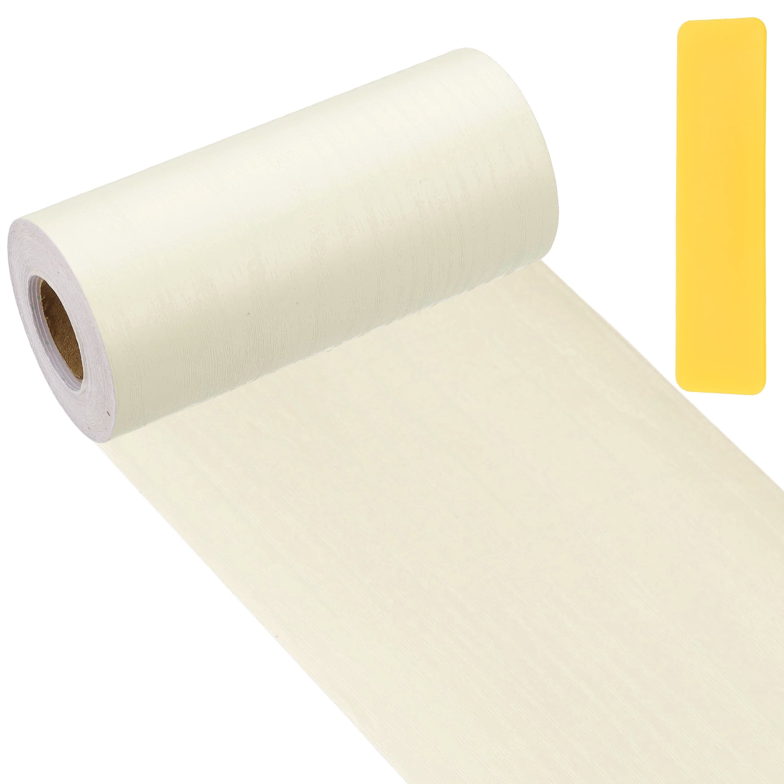 Uxcell Self-Adhesive Wood Grain Repair Tape with Scraper for Furniture ...