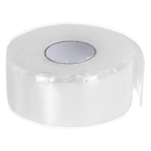Uxcell Self Fusing Silicone Tape 1" x 10ft x 0.04" Waterproof Sealing Rubber Tape for Pipe Hose Leak Repair, White