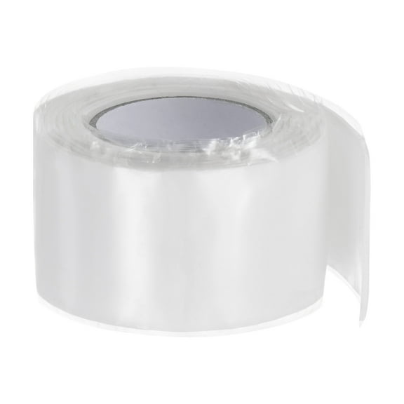 Uxcell Self Fusing Silicone Tape 1" x 3ft x 0.04" Waterproof Sealing Rubber Tape for Pipe Hose Leak Repair, White