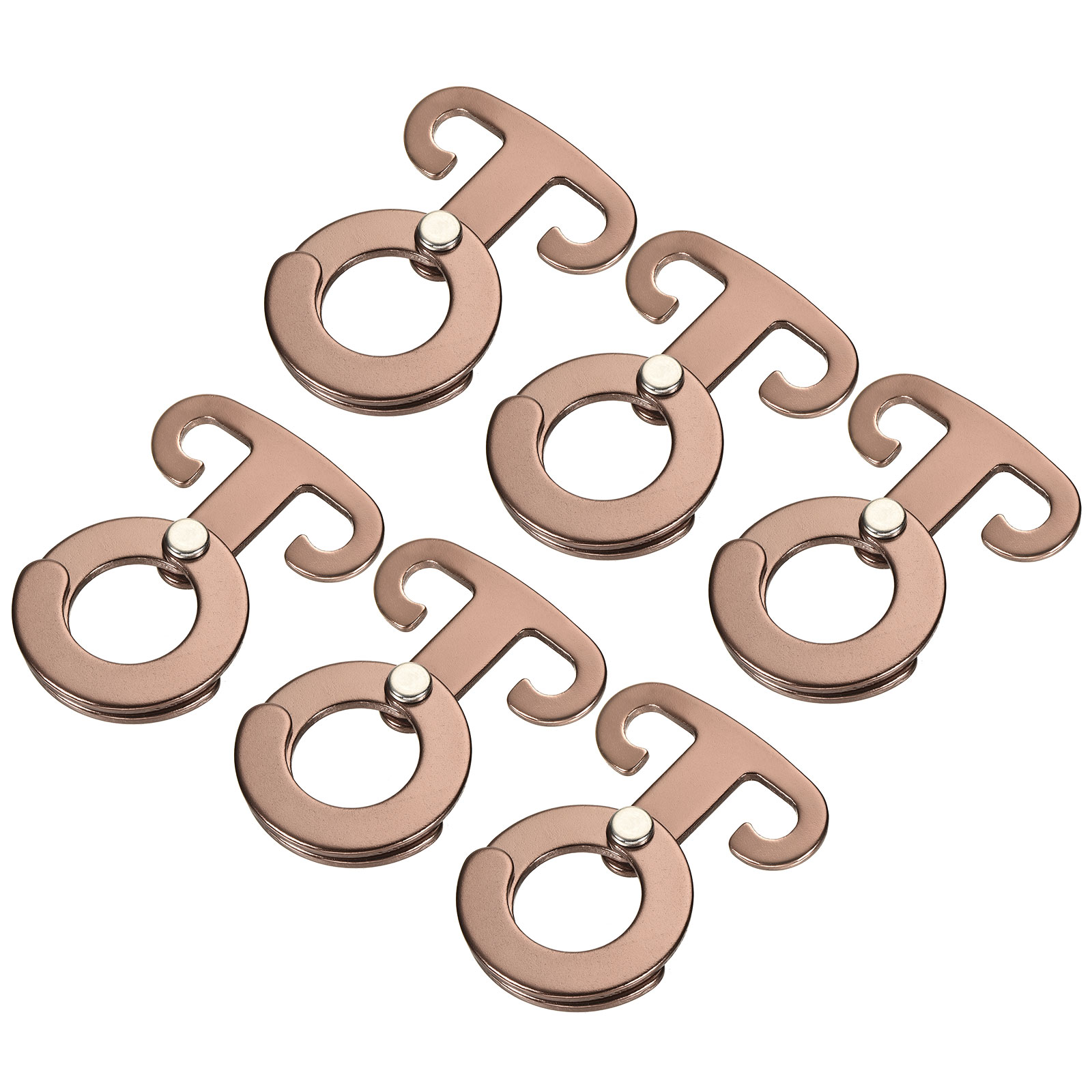 Uxcell Self-Locking Aluminum T-Ring Camping Tent Rope Hooks Buckles ...