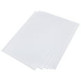 thumbnail image 1 of Uxcell Self-Sealing Laminating Sheets A6 Lamination Film Clear Sheet, 150x110x0.26mm for Photo, Paper, Menu, Pack of 10, 1 of 6