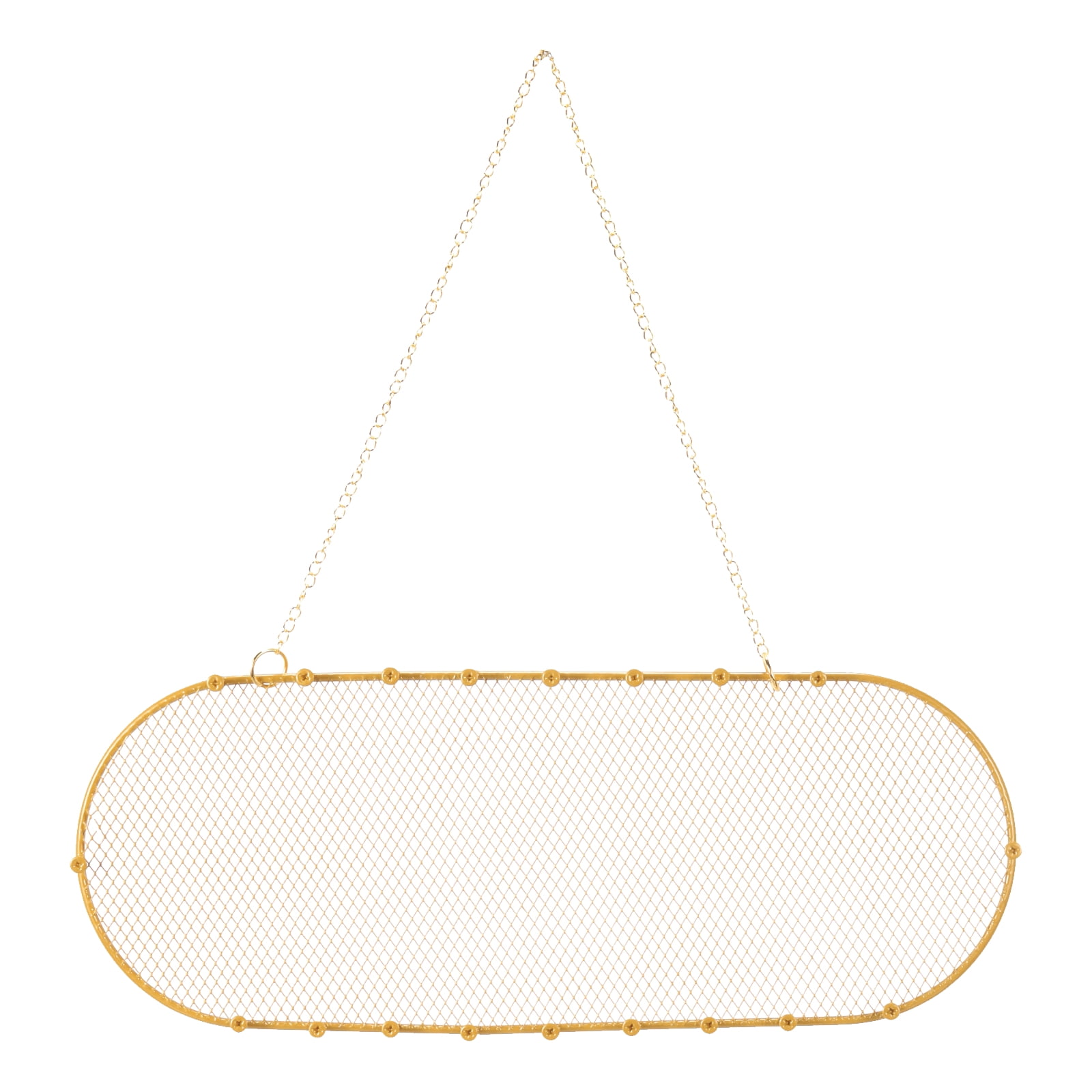 1 Set Earring Holder Organizer Wall, Necklace Holder Hanging Earring Organizer Oval Jewelry Organizer Wall for Earring Necklace Jewelry Wall Home Decoration, Large