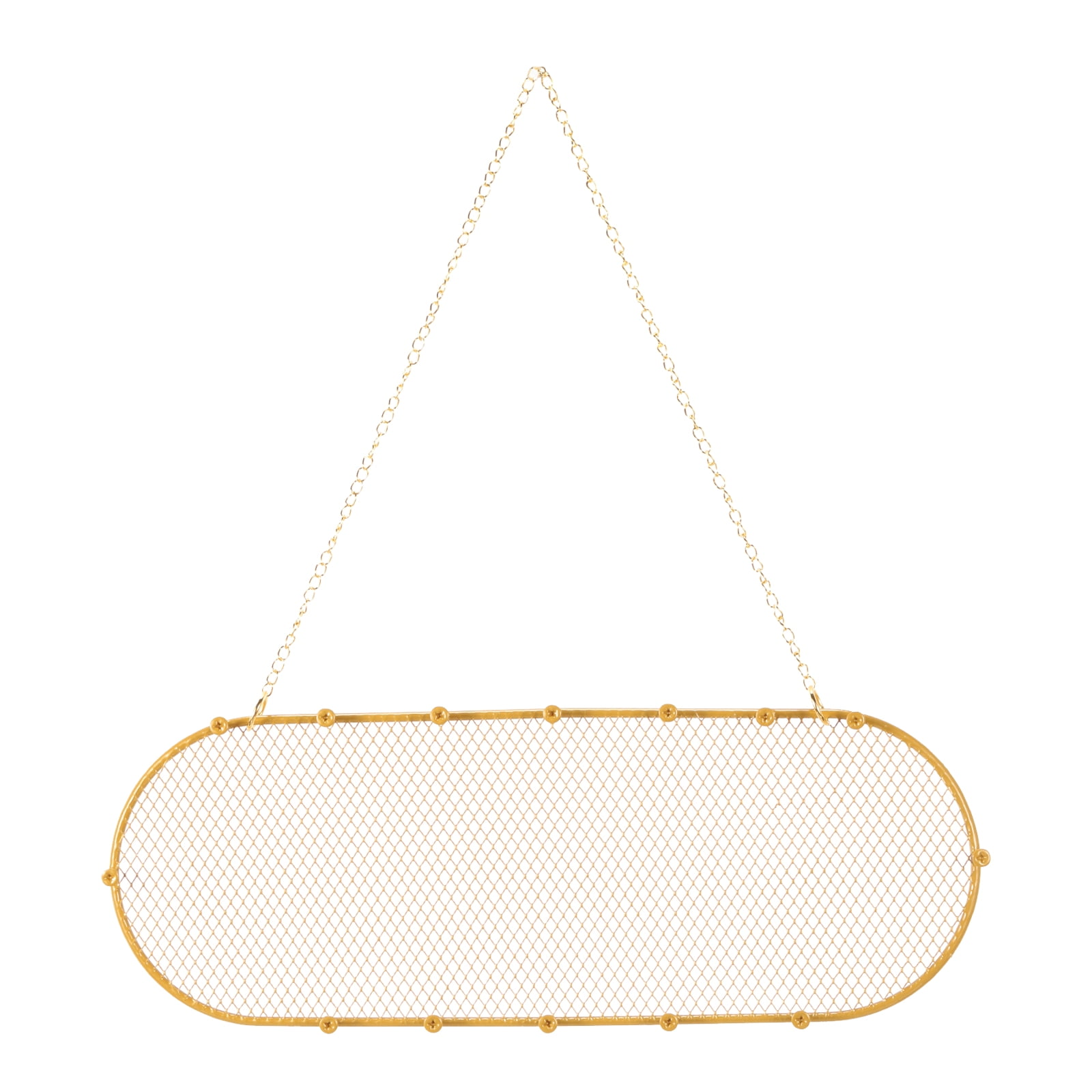 1 Set Earring Holder Organizer Wall, Necklace Holder Hanging Earring Organizer Oval Jewelry Organizer Wall for Earring Necklace Jewelry Wall Home Decoration, Medium