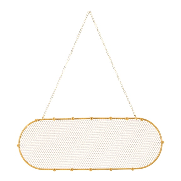 1 Set Earring Holder Organizer Wall, Necklace Holder Hanging Earring Organizer Oval Jewelry Organizer Wall for Earring Necklace Jewelry Wall Home Decoration, Medium
