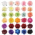 thumbnail image 1 of Uxcell Set of 30 Rose Flower Hair Clips 4 Inch Flower Hair Pins for Women Hair Accessories, 1 of 5