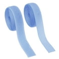 thumbnail image 1 of Uxcell Sew on Hook and Loop Tape, 2Pcs Non-Adhesive Back Nylon Sewing Fastener Strips 2 Yards Light Blue, 1 of 7