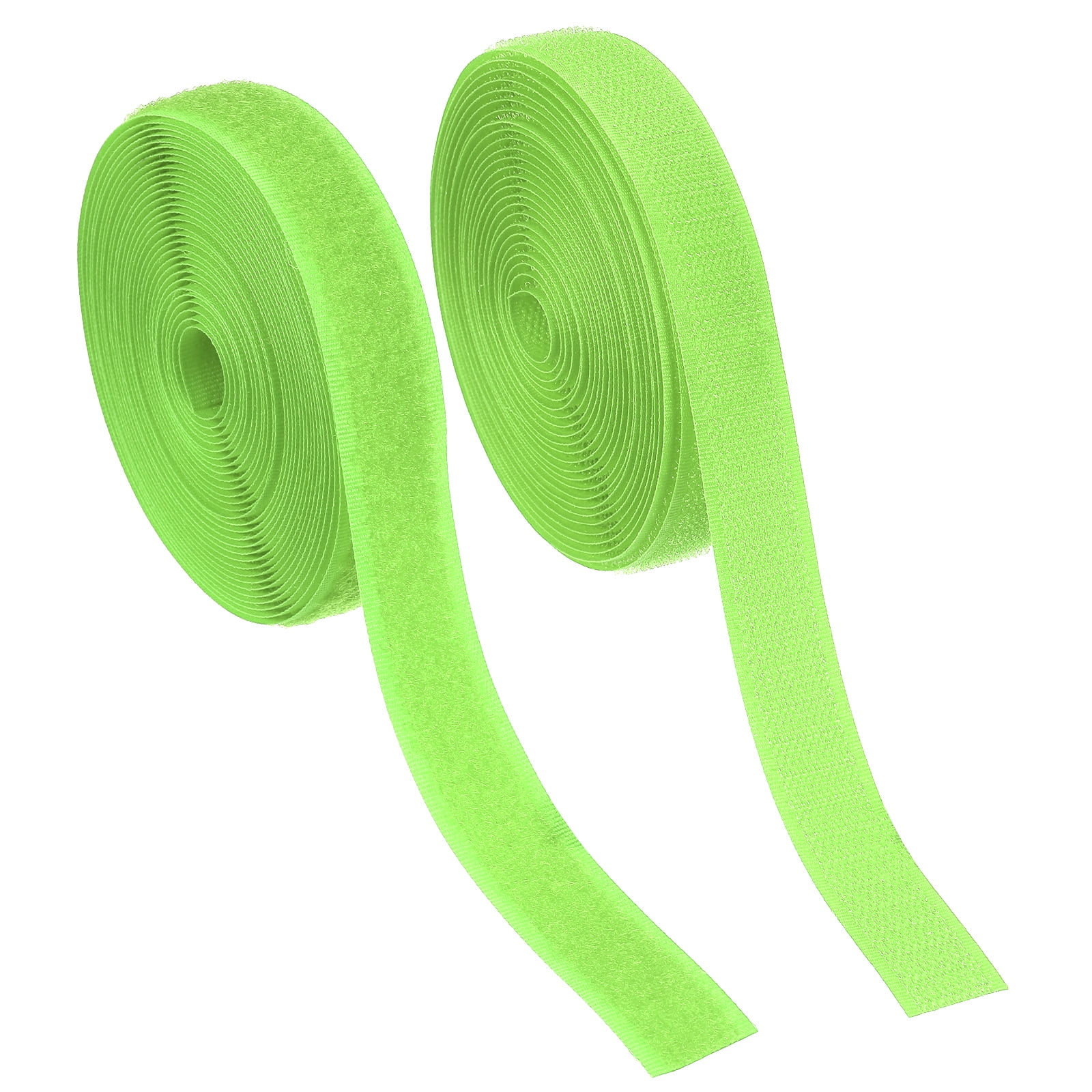 Uxcell Sew on Hook and Loop Tape, 2Pcs Non-Adhesive Back Nylon Sewing ...