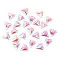 thumbnail image 1 of Uxcell Sew on Rhinestones, 48pcs Flatback Shiny Crystals Rhinestones Stones, Sew on Crystals with Holes, Silver, 1 of 6