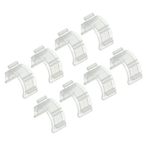 Uxcell Sewing Bobbin Small Clips Thread Clamps Spools Organizers, Clear 80 Pack