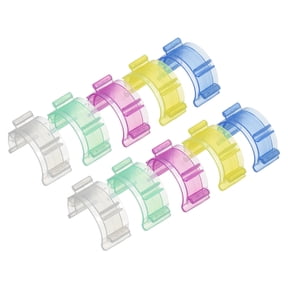 Uxcell Sewing Bobbin Small Clips Thread Clamps Spools Organizers, Multicolor 50 Pack