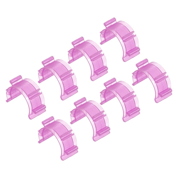 Uxcell Sewing Bobbin Small Clips Thread Clamps Spools Organizers, Pink 80 Pack