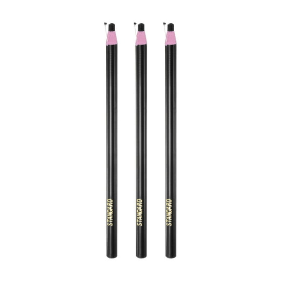 Uxcell Sewing Fabric Pencils Sewing Mark Chalks Marking Tools Pen, Black 3 Pack