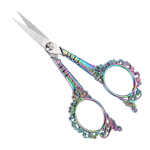 Uxcell Sewing Scissors Stainless Steel Tailor Shears Durable Shears Colorful