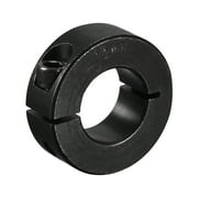 Uxcell Shaft Collar 0.87" Single Split Carbon Steel Clamping Collar Shaft Collars with Set Screw Black