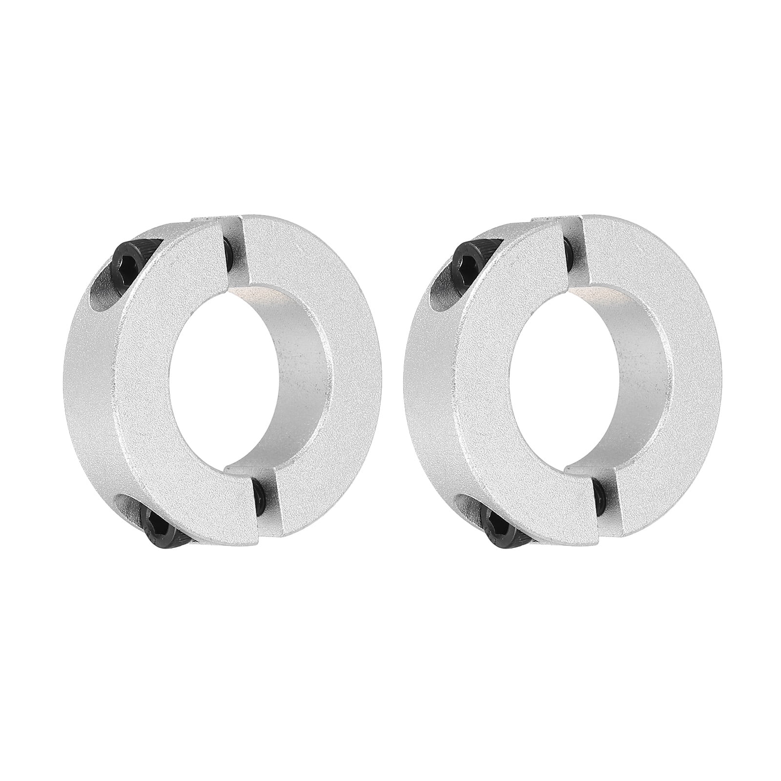 Uxcell Shaft Collar 0.98 Inch Bore Double Split Aluminum Clamping