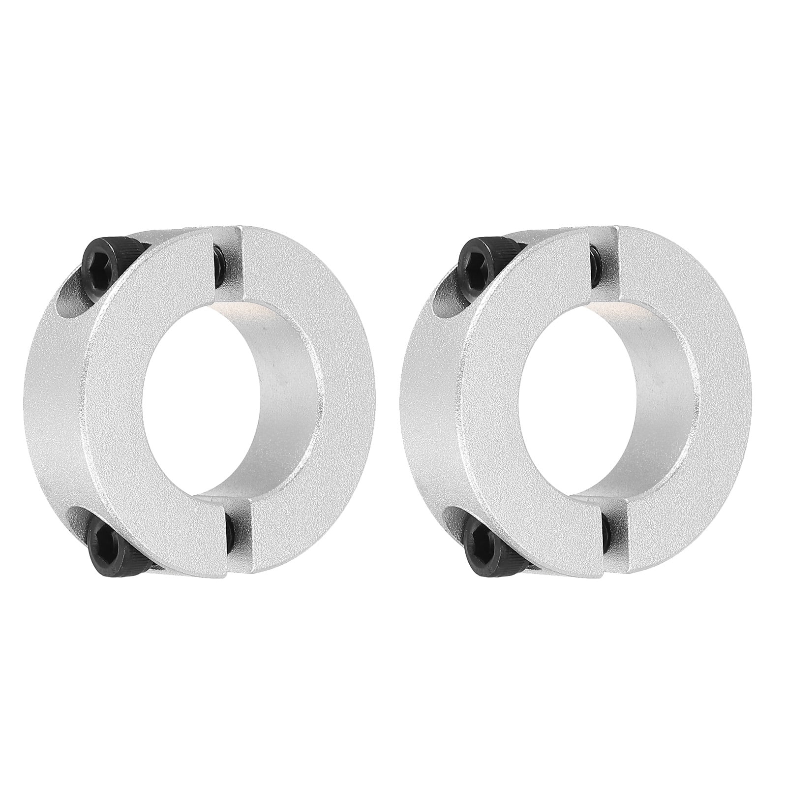 Uxcell Shaft Collar 1.1 Inch Bore Double Split Aluminum Clamping Collar