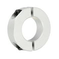thumbnail image 1 of Uxcell Shaft Collar 1.18 Inch Bore Double Split Aluminum Clamping Collar Shaft Collars with Set Screw Silver Tone, 1 of 4