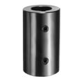 thumbnail image 1 of Uxcell Shaft Coupling, 1-1/4" Bore 2-1/4" OD 4" Length Black Oxide Plated Steel Rigid Coupling for 3D Printers Motor Wheel(2 Set Screws), 1 of 6