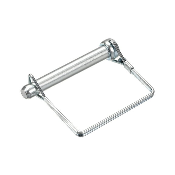 Uxcell Shaft Locking Pin 10mm x 70mm Coupler Pin for Farm Trailers Lawn Garden in Square