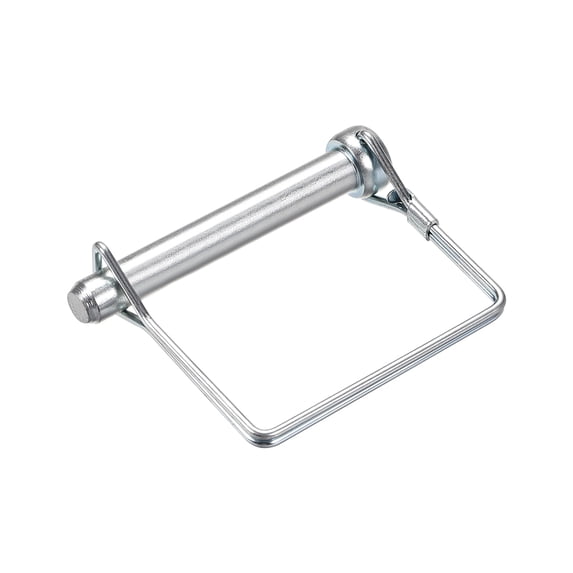 Uxcell Shaft Locking Pin 10mm x 70mm Coupler Pin for Farm Trailers Lawn Garden in Square