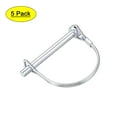 thumbnail image 1 of Uxcell Shaft Locking Pin 6mm x 60mm Coupler Pin for Farm Trailers Lawn Garden in Arch 5Pcs, 1 of 5