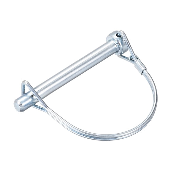 Uxcell Shaft Locking Pin 8mm x 72mm Coupler Pin for Farm Trailers Lawn Garden in Arch