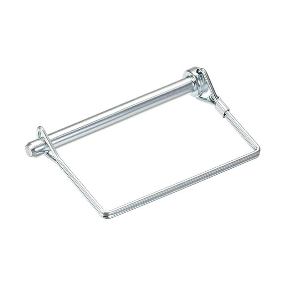 Uxcell Shaft Locking Pin 8mm x 90mm Coupler Pin for Farm Trailers Lawn Garden in Square