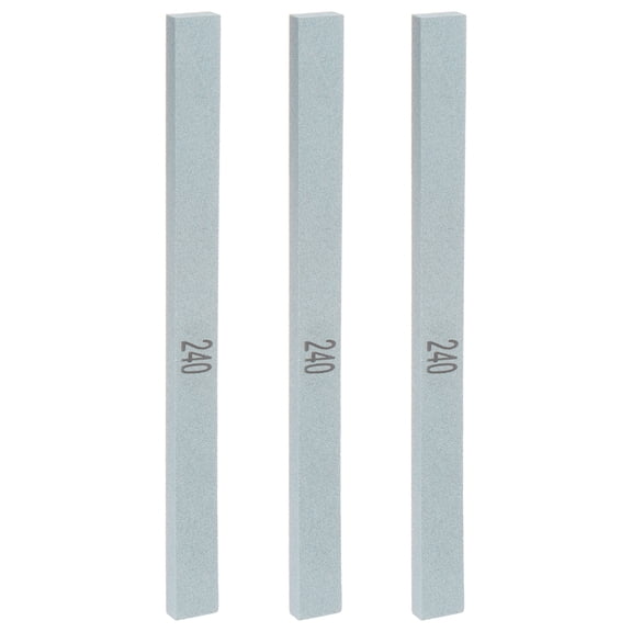 Uxcell Sharpening Stones 240 Grit 150x12x6mm Green Silicon Carbide Whetstone 3 Pack