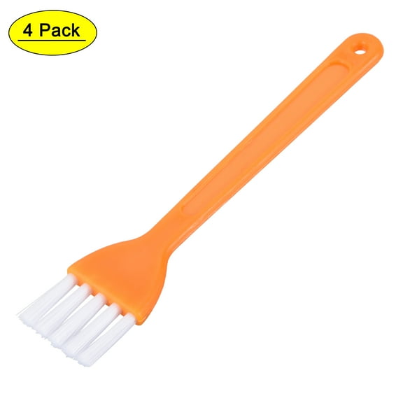 Uxcell Shaver Cleaning Brush Tools with 4.5 Inch Plastic Handle, 4 Counts