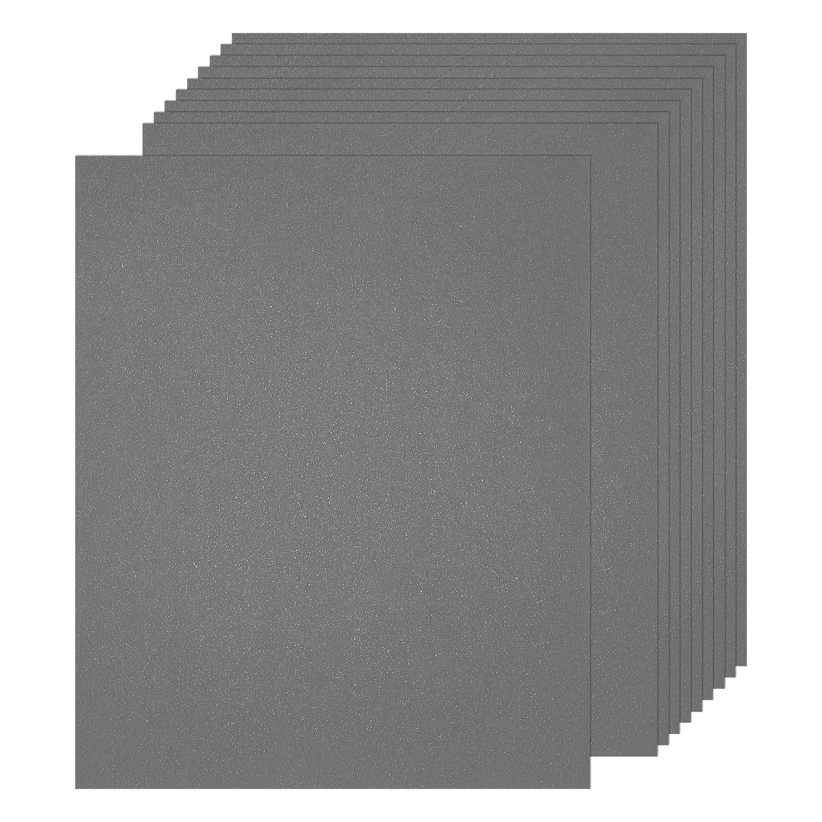 Uxcell Shimmer Cardstock Paper, Shimmer Paper Sheets, Metallic Cardstock Paper for Art Supplies, Paper Crafting, DIY Craft Black