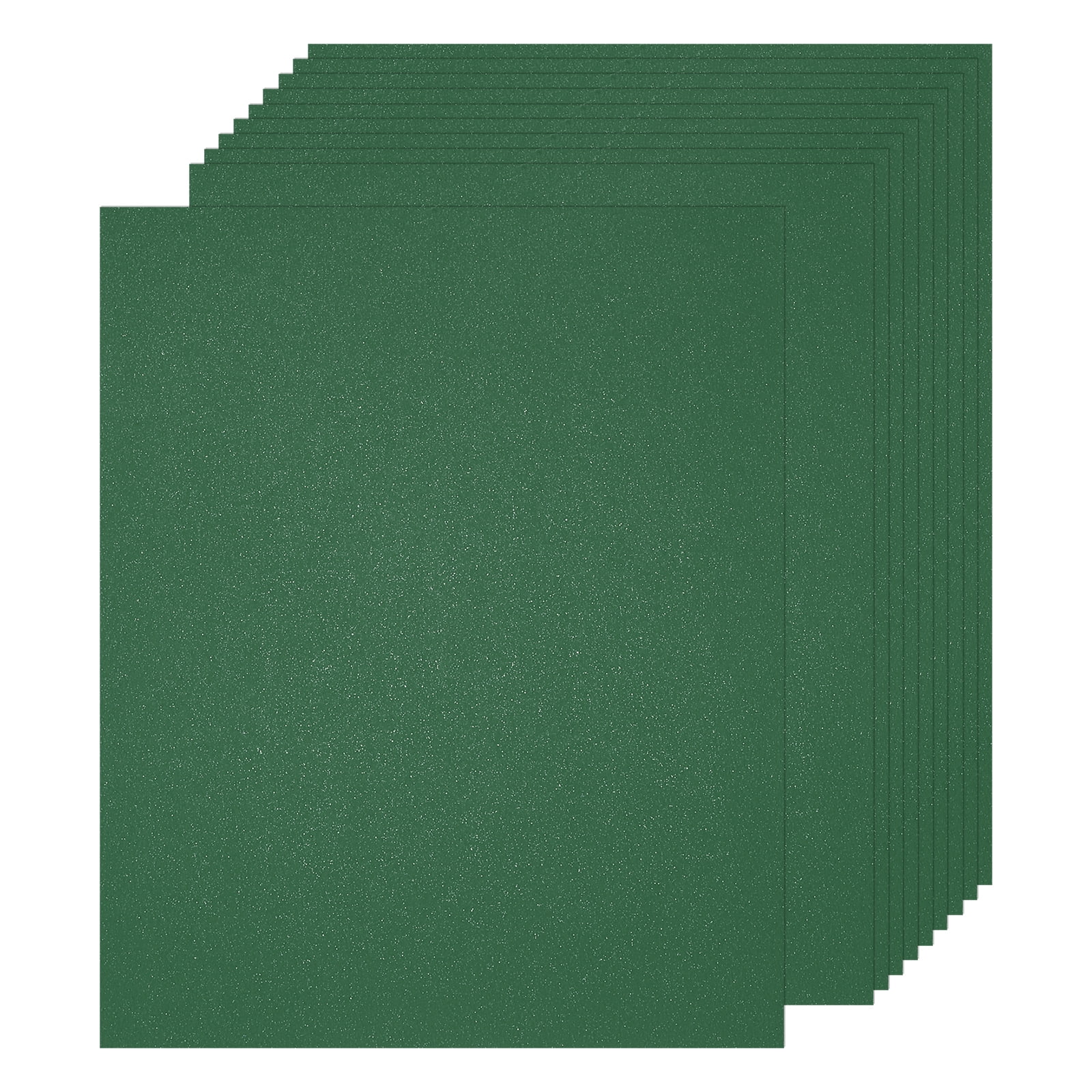 Uxcell Shimmer Cardstock Paper, Shimmer Paper Sheets, Metallic Cardstock Paper for Art Supplies, Paper Crafting, DIY Craft Dark Green