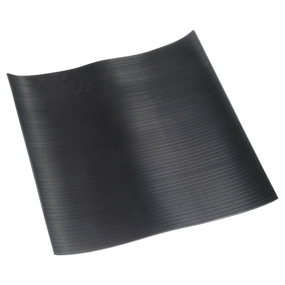 Uxcell Shock Absorbing Mat, 20" x 20" x 0.12" Rubber Anti Vibration Pads, Black