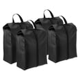 thumbnail image 1 of Uxcell Shoe Bags for Travel, Portable Shoe Bag with Zipper for Travel, Black 4 Pack, 1 of 5