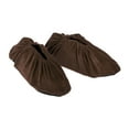 thumbnail image 1 of Uxcell Shoe Covers, 1 Pair Reusable Thicker Shoe Protector Covers for Home Indoor, Brown, 1 of 6