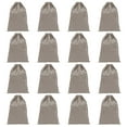 thumbnail image 1 of Uxcell Shoe Dust Bag Duster Flannel Double Shoes Pouch with Drawstring Closure Washable Breathable Bags Gray 16 Pack, 1 of 6