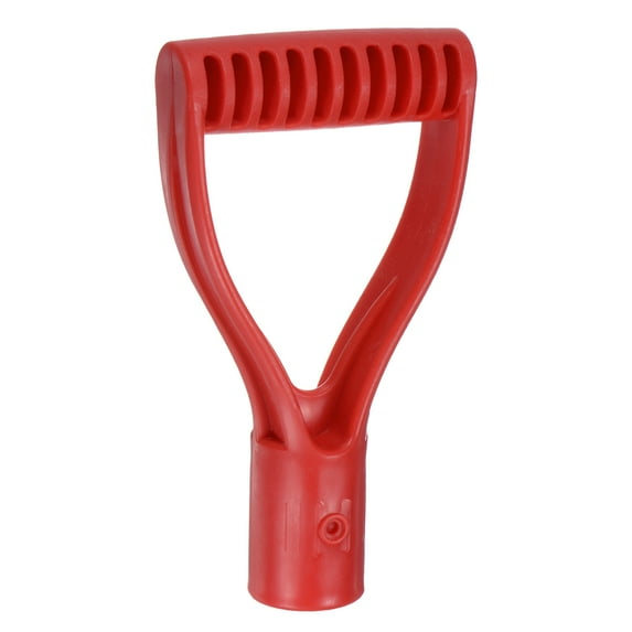 Uxcell Shovel D Grip Handle 1-1/4""(32mm) Inner ABS Spade Snow Shovel, Red