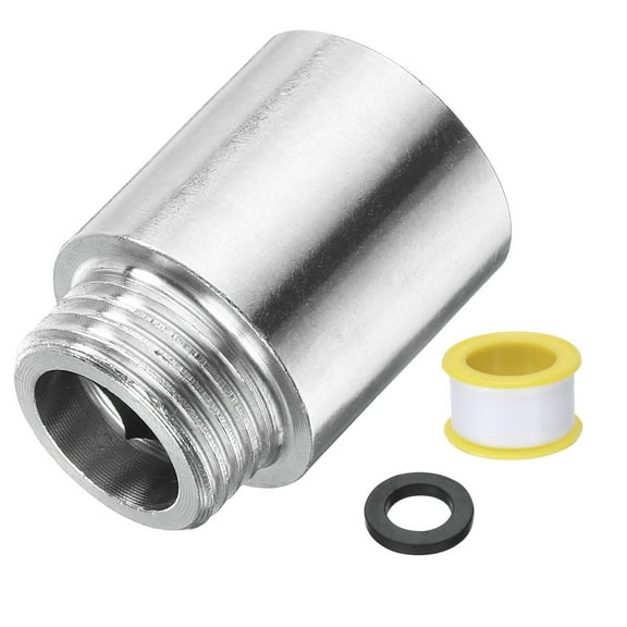 Uxcell Shower Head Extension Arm 50mm Length 304 Stainless Steel Shower Head Extender