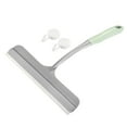 thumbnail image 1 of Uxcell Shower Squeegee Glass Wiper with 2 Hooks 255mm, Blue, 1 of 6