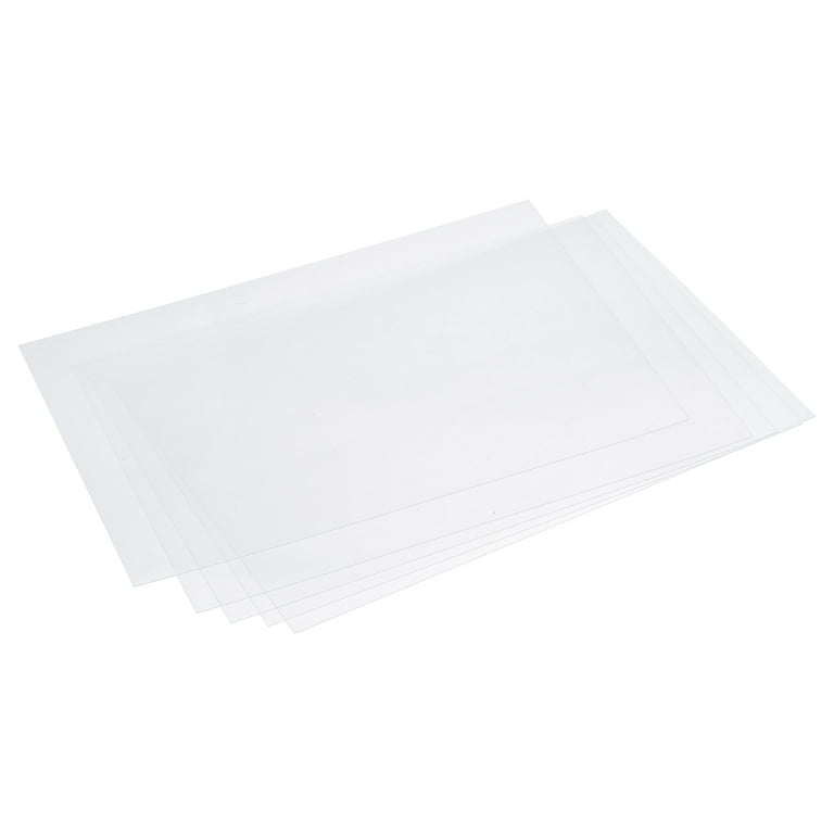 Uxcell Shrink Plastic Sheet 11.42 x 7.87 x 0.006 inch Glossy Shrink Films  Paper 10 Pack 
