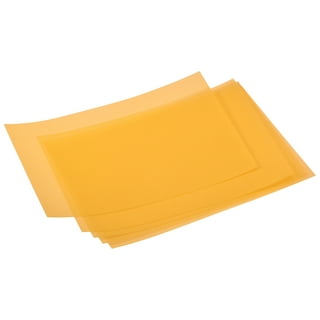 Shrink Plastic Sheet, 20cm x 14.5cm x 0.3mm Sanded Fluorescent Green 10  Pack