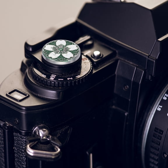 Uxcell Shutter Button (Green) - Upscale Delicate, Camera Soft Release Button Aluminum Alloy Threaded Soft Release, for Fuji