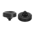 thumbnail image 1 of Uxcell Shutter Release Button Soft Shutter Release Button Copper Camera Shutter Button Carved, Black 2 Pack, 1 of 6